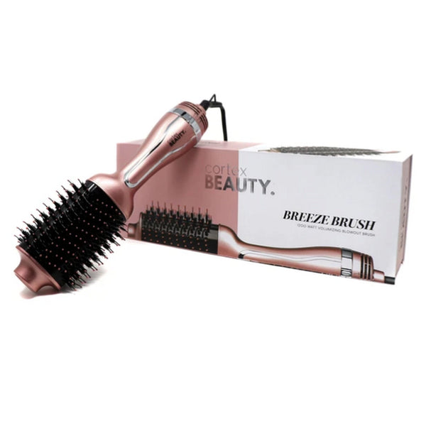 Cortex Beauty Breeze Brush 1200W מברשת פן לעיצוב שיער זהב אדום