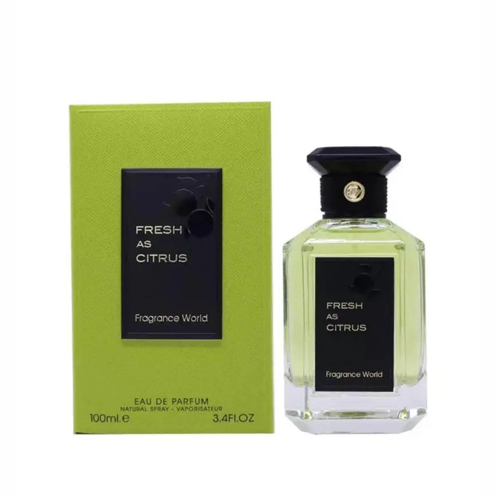 Fragrance World Fresh As Citrus EDP 100ml בושם יוניסקס