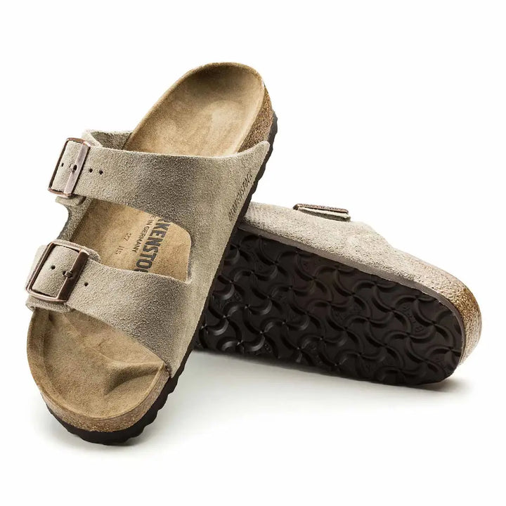 Birkenstock Arizona BS Leather כפכפי בירקנשטוק לאישה חום-בז'