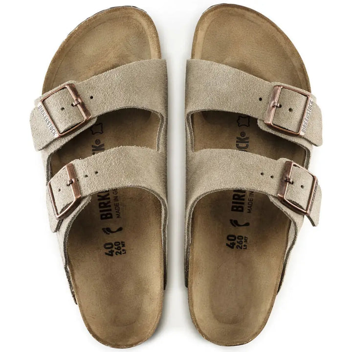 Birkenstock Arizona BS כפכפי בירקנשטוק לגבר חום-בז'