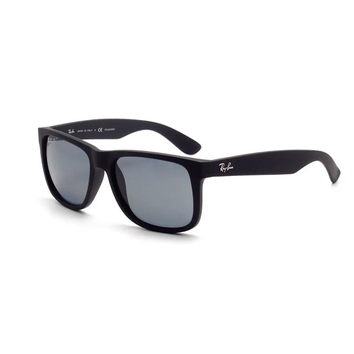 Ray Ban JUSTIN CLASSIC RB4165 622/T3 54-16 Black Rectangle משקפי שמש