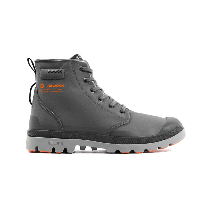 Palladium Pampa Recycle Lite+ WP+ נעלי פלדיום אפורות לגבר