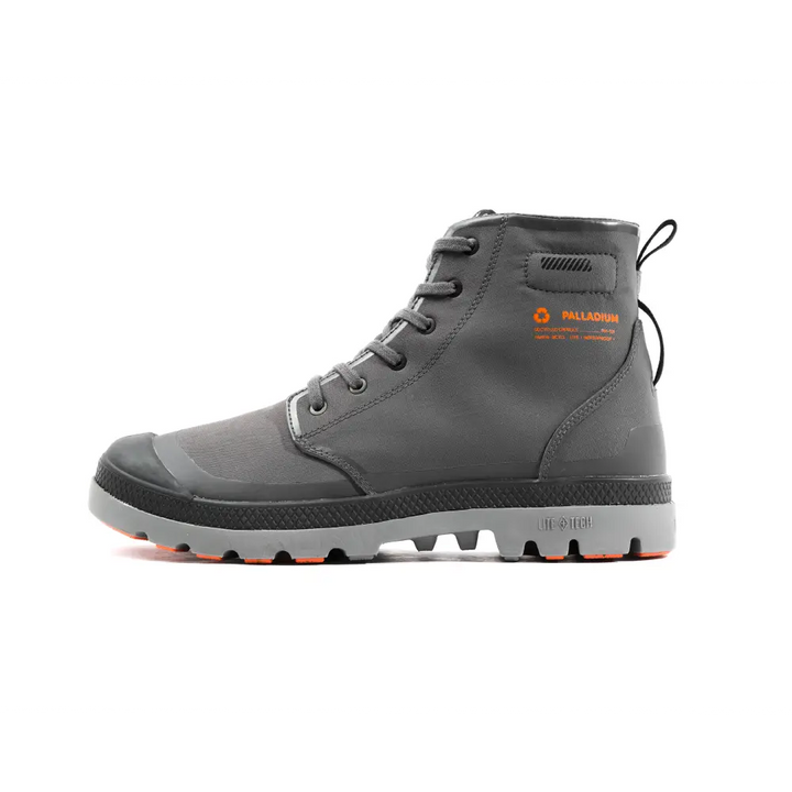 Palladium Pampa Recycle Lite+ WP+ נעלי פלדיום אפורות לגבר