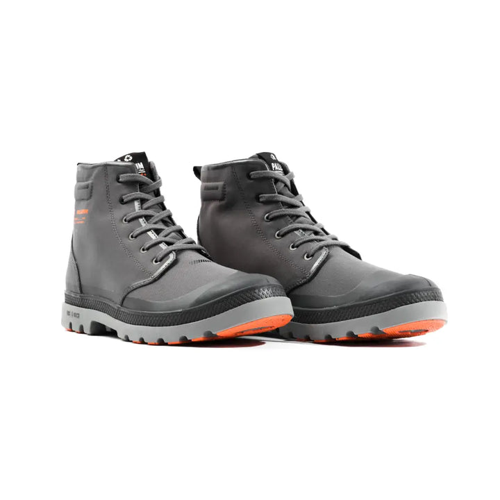 Palladium Pampa Recycle Lite+ WP+ נעלי פלדיום אפורות לגבר