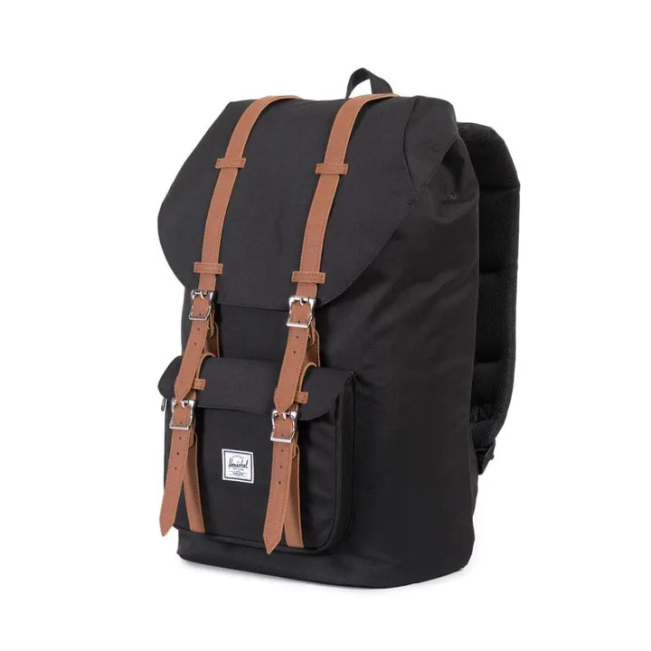 Herschel Little America Black/Tan 15" תיק גב הרשל ליטל אמריקה שחור