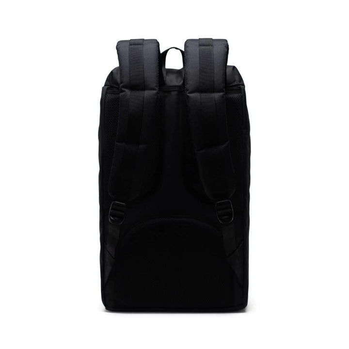 Herschel Little America 15" Black /Black Rubber תיק גב הרשל 25 ליטר