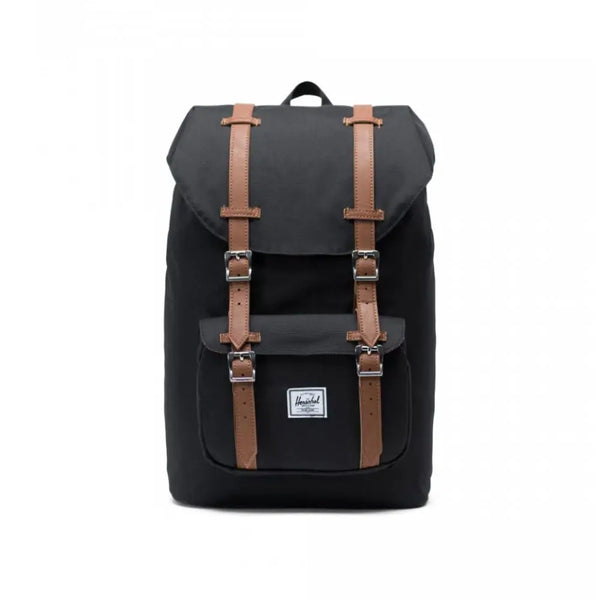 Herschel Little America Mid Vol Black/Tan 13'' תיק גב הרשל ליטל אמריקה שחור