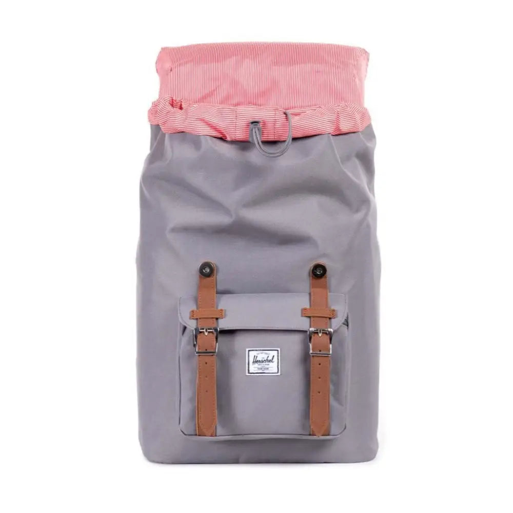 Herschel Little America Mid Vol Grey/Tan 13'' תיק גב הרשל ליטל אמריקה אפור