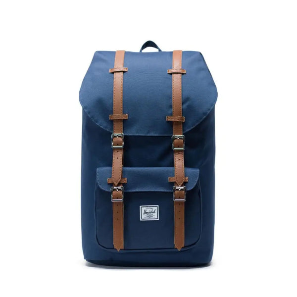 Herschel Little America Mid Vol 13" Navy/Tan תיק גב הרשל 17 ליטר