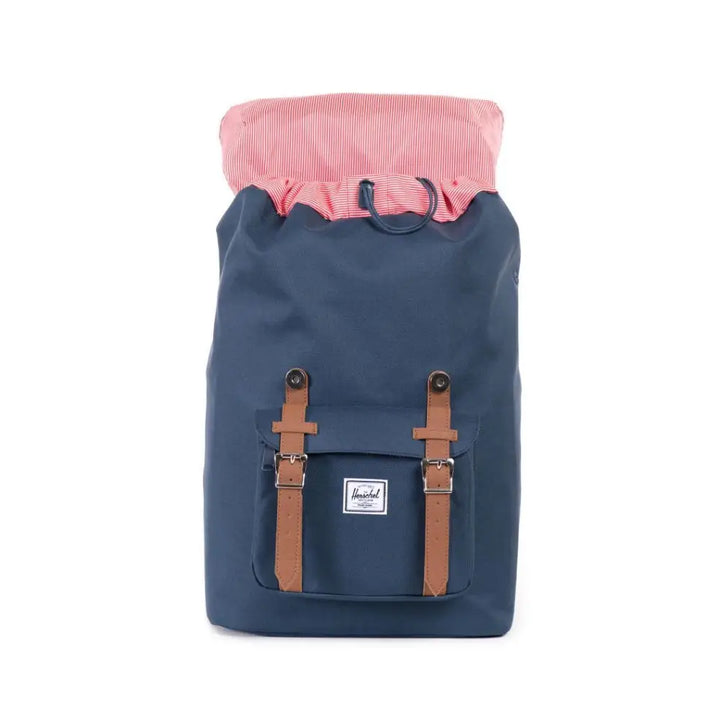 Herschel Little America Mid Vol 13" Navy/Tan תיק גב הרשל 17 ליטר