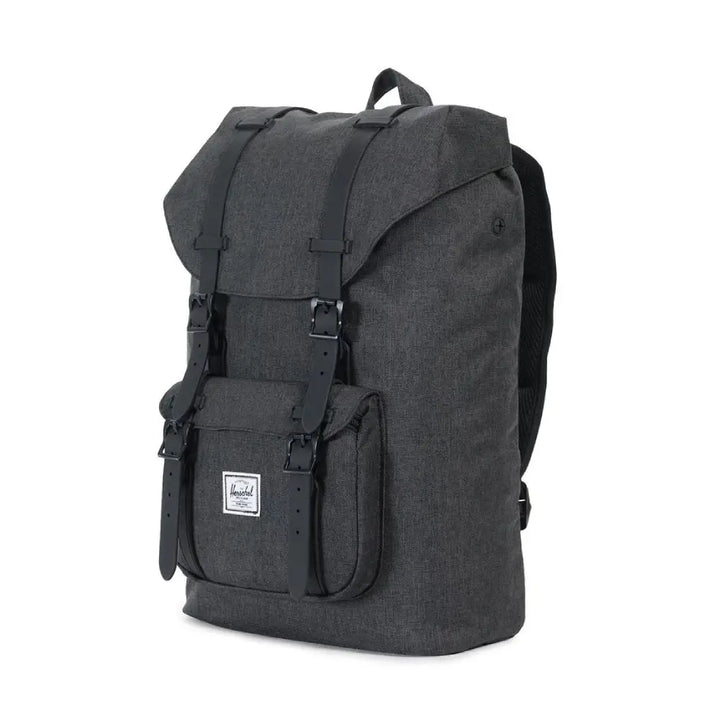 Herschel Little America Mid Vol Crosshatch/Black 13'' תיק גב הרשל ליטל אמריקה אפור-שחור