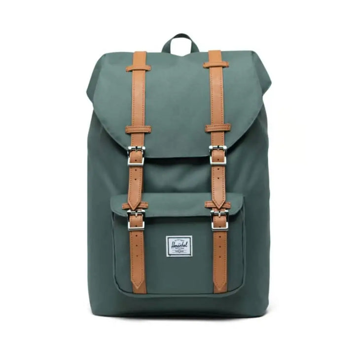 Herschel Little America Mid Vol 13" Dark Forest תיק גב הרשל 17 ליטר