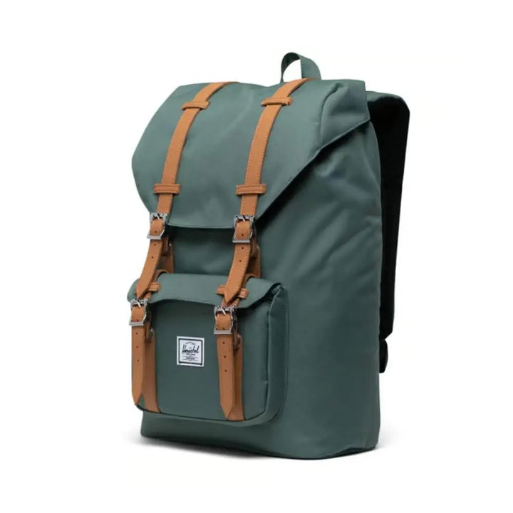 Herschel Little America Mid Vol 13" Dark Forest תיק גב הרשל 17 ליטר