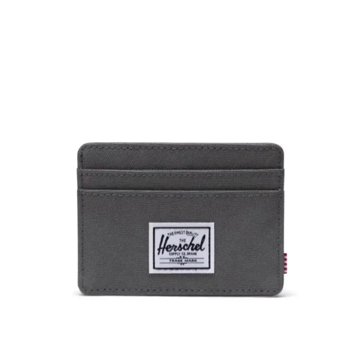 Herschel Charlie Gargoyle Wallet ארנק בד הרשל אפור אבן