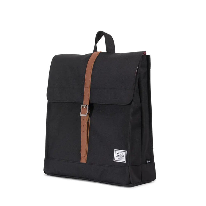 Herschel City Mid-Volume Black/Tan תיק גב הרשל סיטי שחור/חום