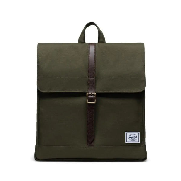 Herschel City Mid-Volume Green/Chicory Coffee תיק גב הרשל סיטי ירוק