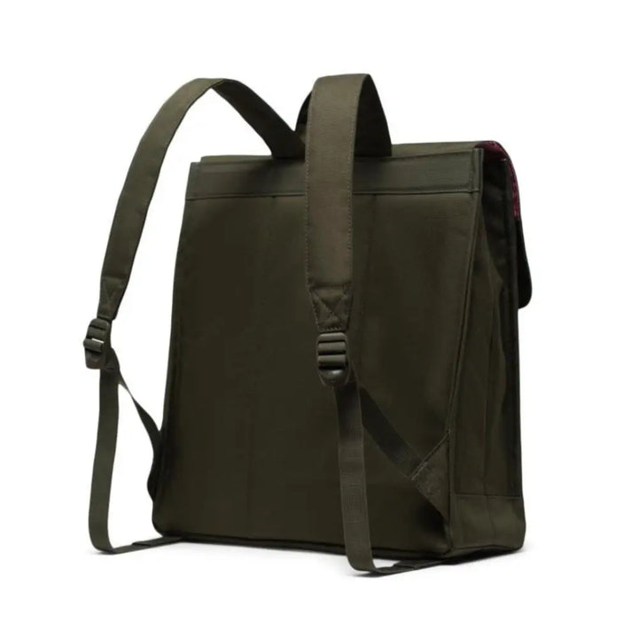 Herschel City Mid-Volume Green/Chicory Coffee תיק גב הרשל סיטי ירוק