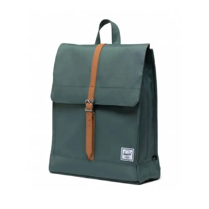 Herschel City Mid-Volume Dark Forest תיק גב הרשל סיטי ירוק יער