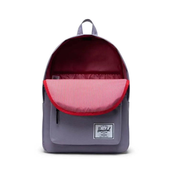 Herschel Classic XL Lavender Grey תיק גב הרשל קלאסיק סגול בהיר