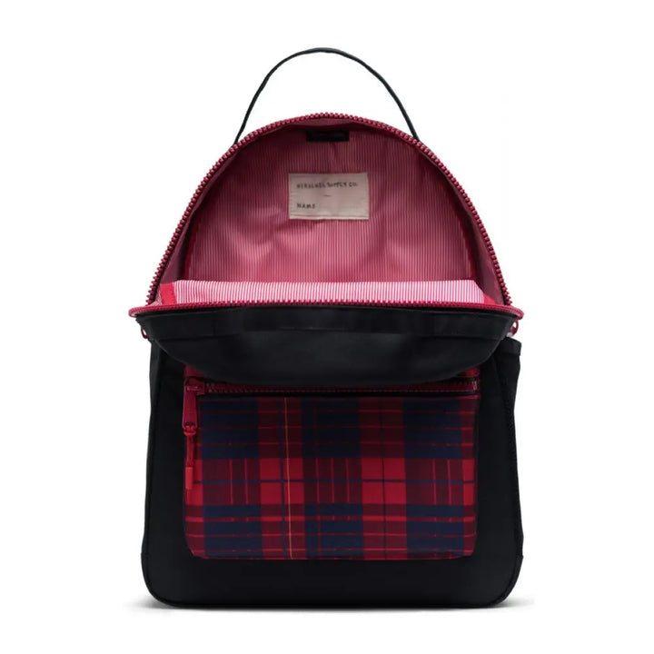 Herschel Nova Youth Black/Winter Played תיק גב הרשל נובה יות' שחור-אדום משובץ