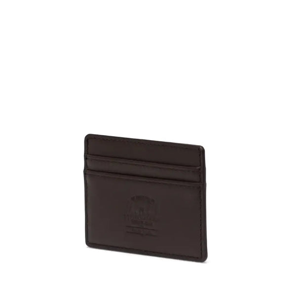 Herschel Charlie Brown Leather Wallet ארנק עור הרשל חום