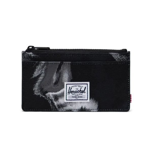 Herschel Oscar II Dye Wash Black ארנק כרטיסים טאי דאי שחור