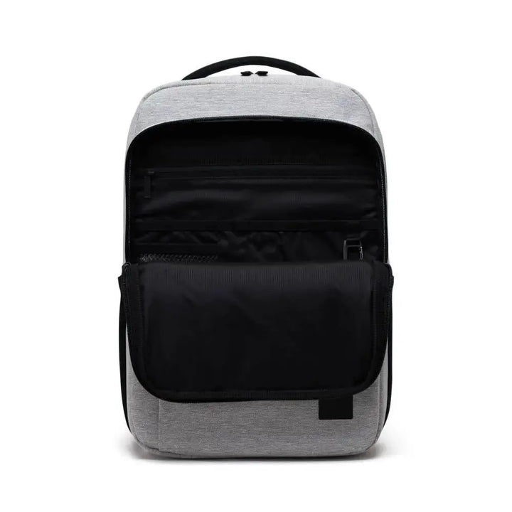 Herschel Kaslo Daypack Tech Light Grey Crosshatch תיק גב הרשל קסלו אפור בהיר 20 ליטר