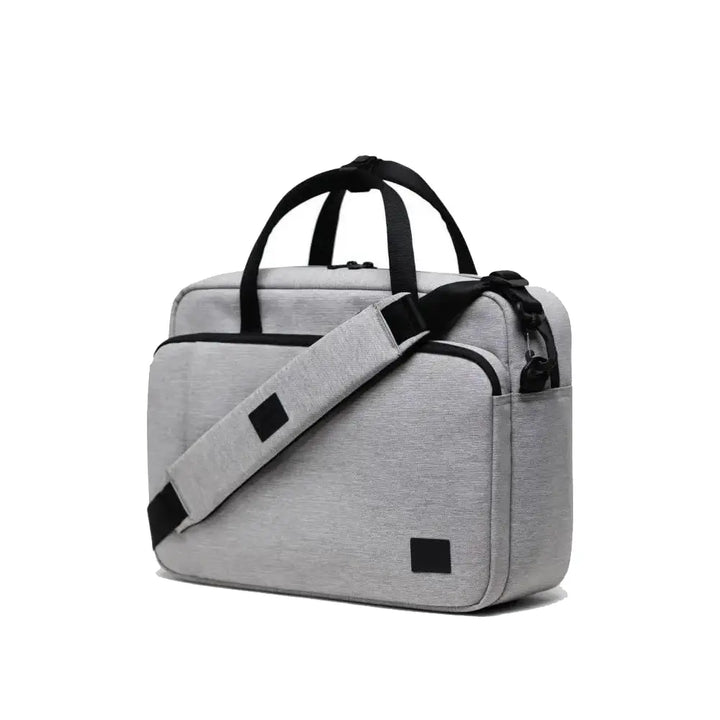 Herschel Tech Gibson Light Grey Crosshatch 15"/16" תיק צד הרשל גיבסון טק אפור בהיר