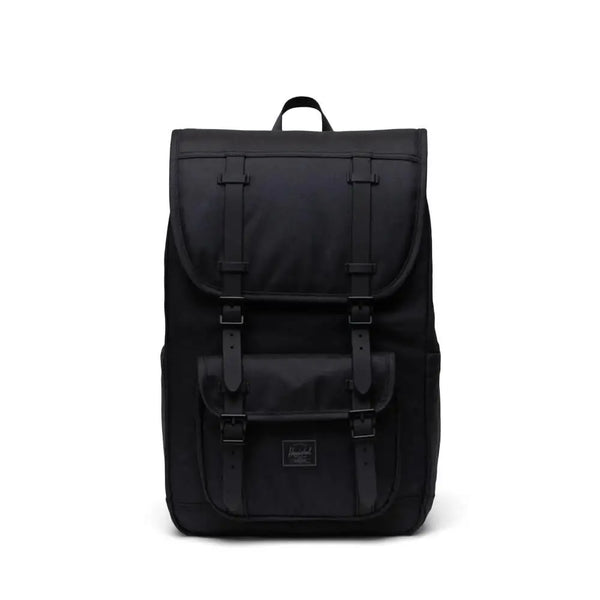 Herschel Little America Mid Vol 15"/16"Black Tonal תיק גב הרשל 20 ליטר