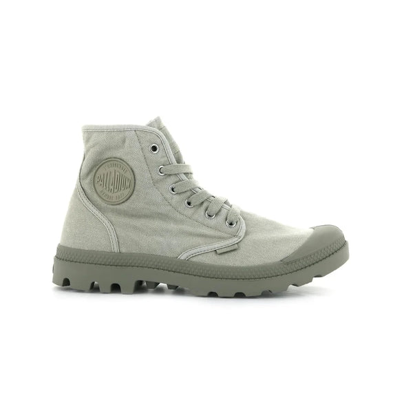 Palladium Pampa Hi Eucalyptus / Alluminum נעלי פלדיום לגבר אפור ירוק