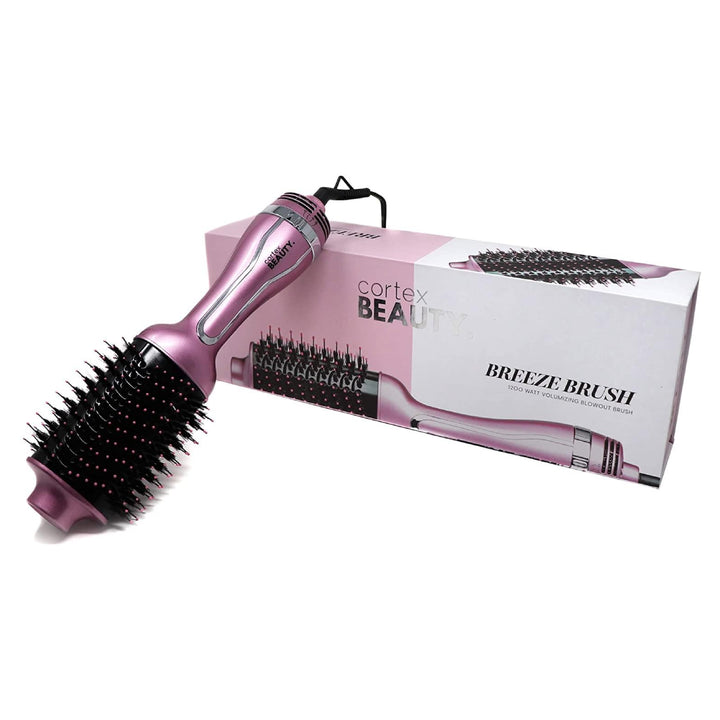 Cortex Beauty Breeze Brush 1200W מברשת פן לעיצוב שיער צבע ורוד