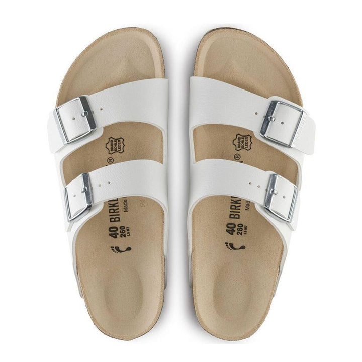 Birkenstock Arizona BS כפכפי בירקנשטוק לאישה לבן