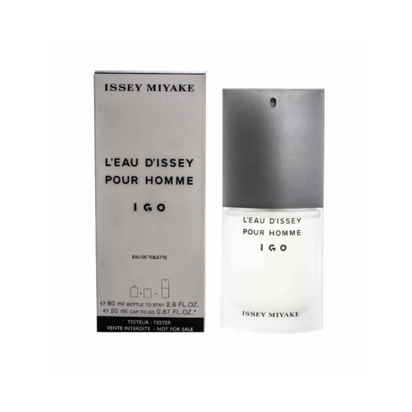 Issey Miyake L'eau D'issey IGO EDT 80ml+20ml בושם טסטר לגבר