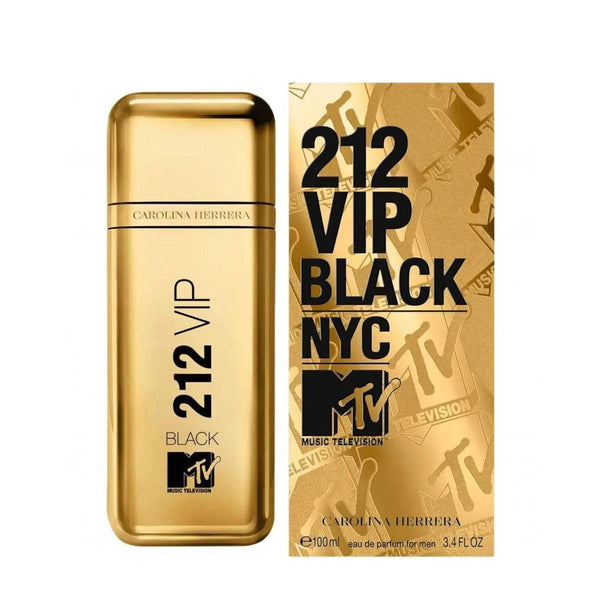 Carolina Herrera 212 VIP Black NYC MTV EDP 100ml בושם לגבר