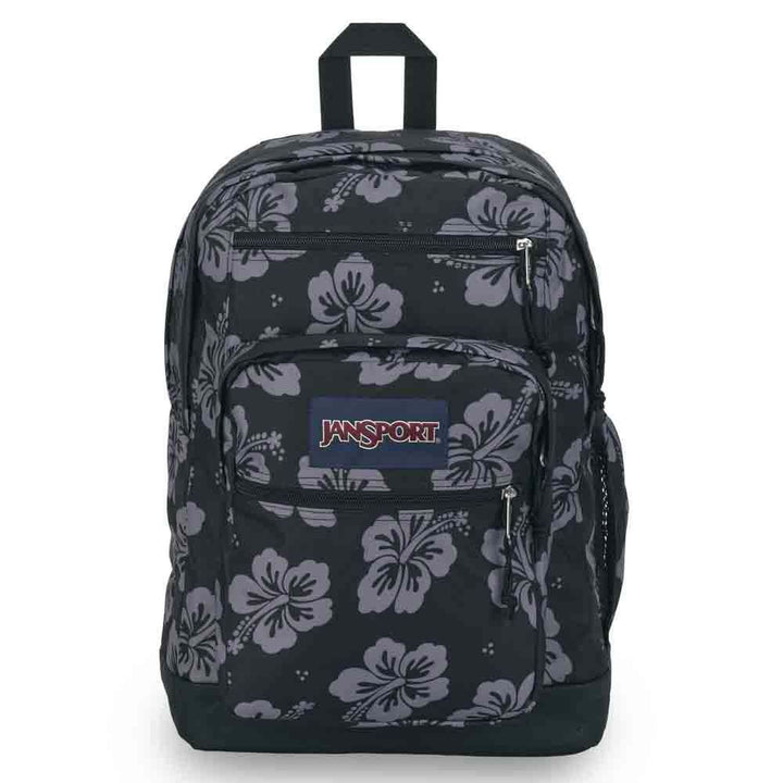 Jansport Cool Student Luau Life  תיק גב ג'נספורט ללפטופ 15" - פרחוני שחור אפור