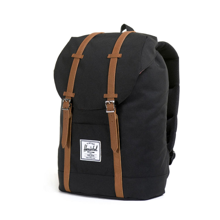 Herschel Retreat Black/Tan תיק גב הרשל 19.5 ליטר