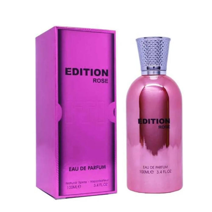 Fragrance World Edition Rose EDP 100ml בושם לאישה