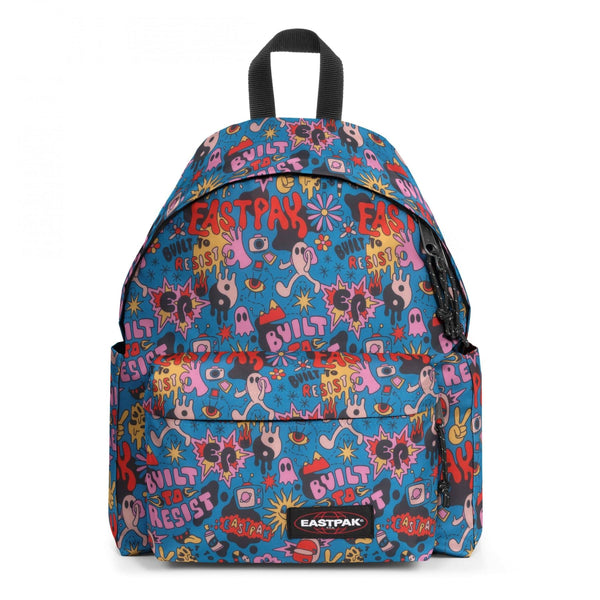 Eastpak Day Pak'r Doodle Blue תיק גב איסטפק צבעוני למחשב נייד