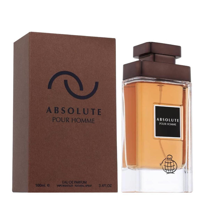 Fragrance World Absolute Pour Homme EDP 100ml בושם לגבר