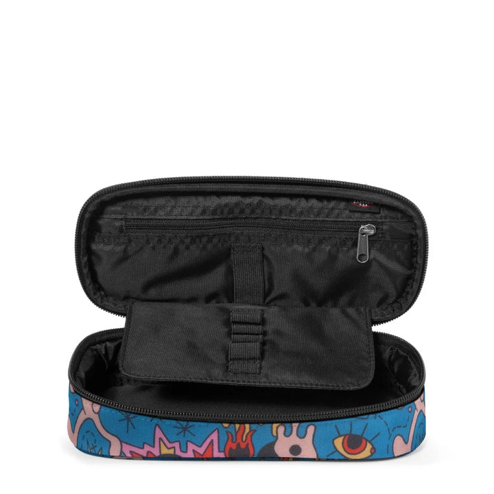 Eastpak Oval Doodle Blue קלמר איסטפק מקושקש כחול