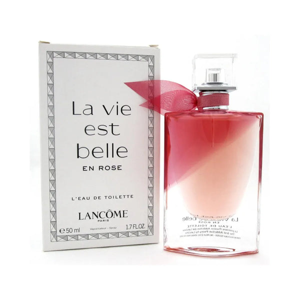 Lancome La Vie est Belle En Rose Edt 50ml בושם טסטר לאישה