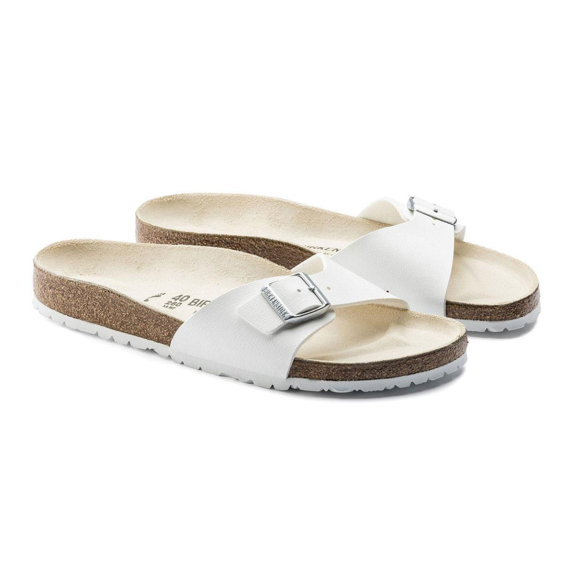 Birkenstock Madrid BS כפכפי בירקנשטוק מדריד לבן