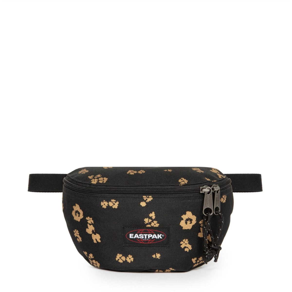 Eastpak Springer Flower Shine Black פאוץ' איסטפק שחור פרחוני