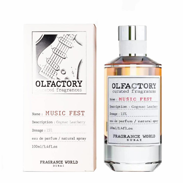 Fragrance World Curated Fragrances Music Fest EDP 100ml בושם יוניסקס