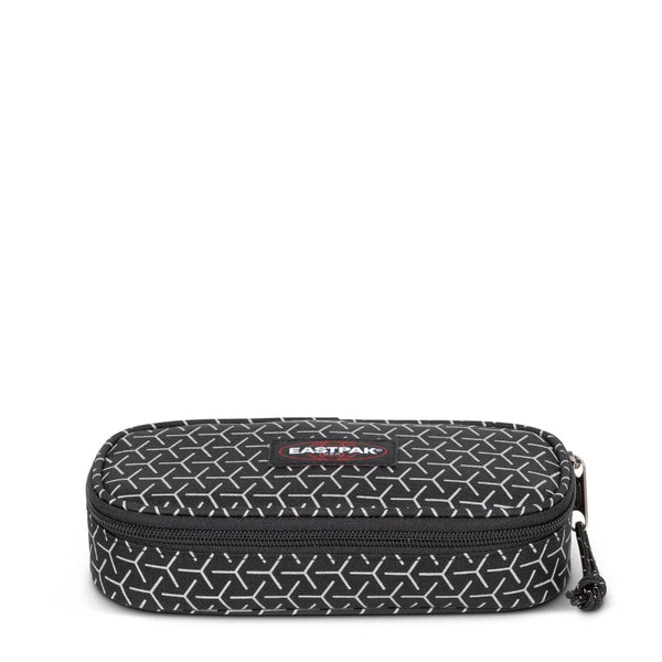 Eastpak Oval Refleks Meta Black קלמר איסטפק גיאומטרי שחור