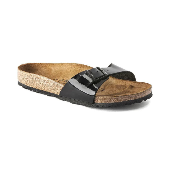 Birkenstock Madrid BS | כפכפי בירקנשטוק מדריד | שחור מבריק