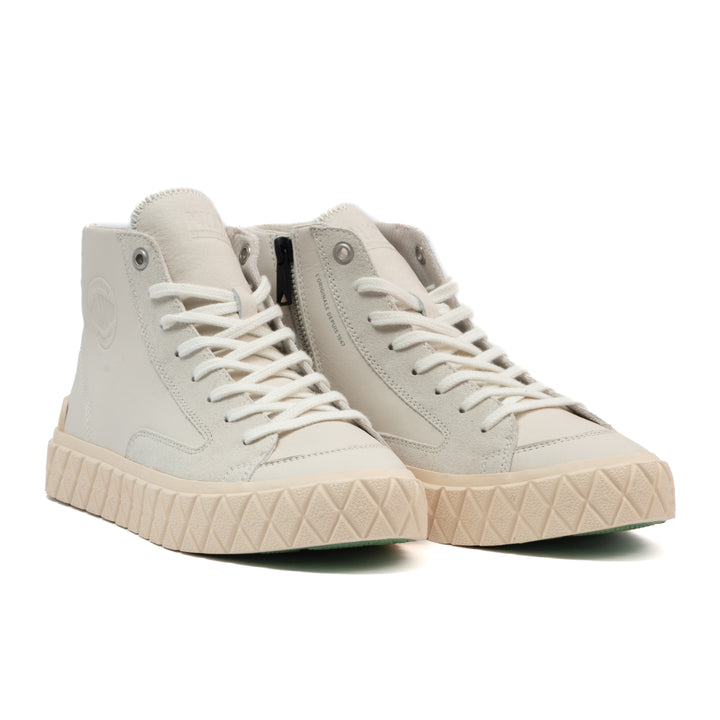 Palladium Palla Ace Chukka Suede Cream סניקרס פלדיום גבוהות לגבר