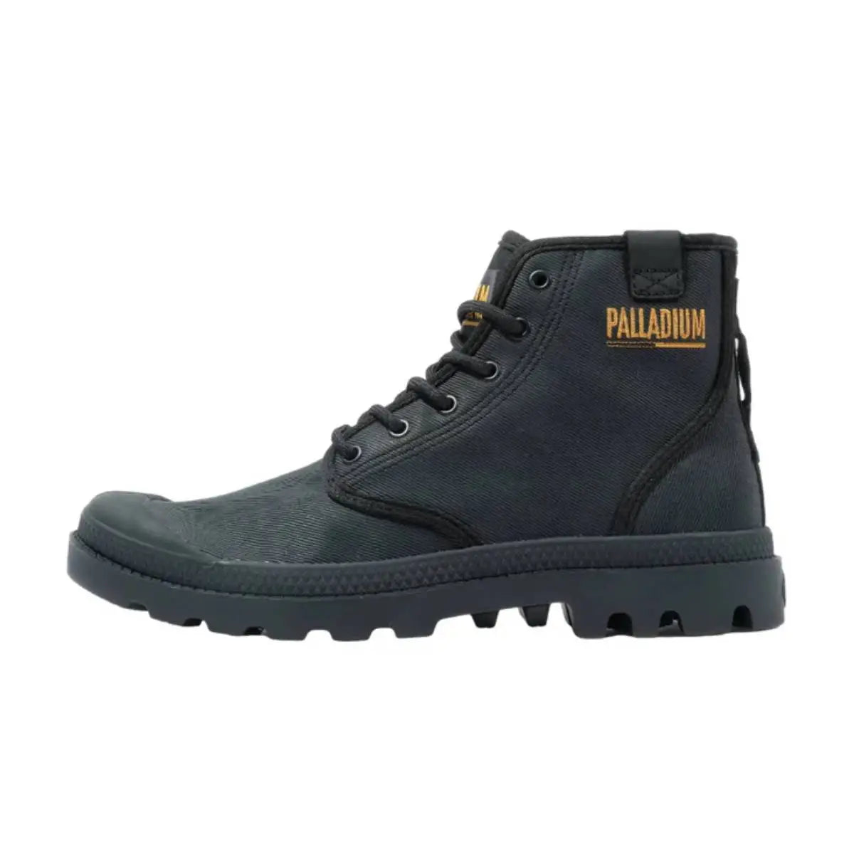 Palladium Pampa Hi Coated Black נעלי פלדיום שחורות לגבר