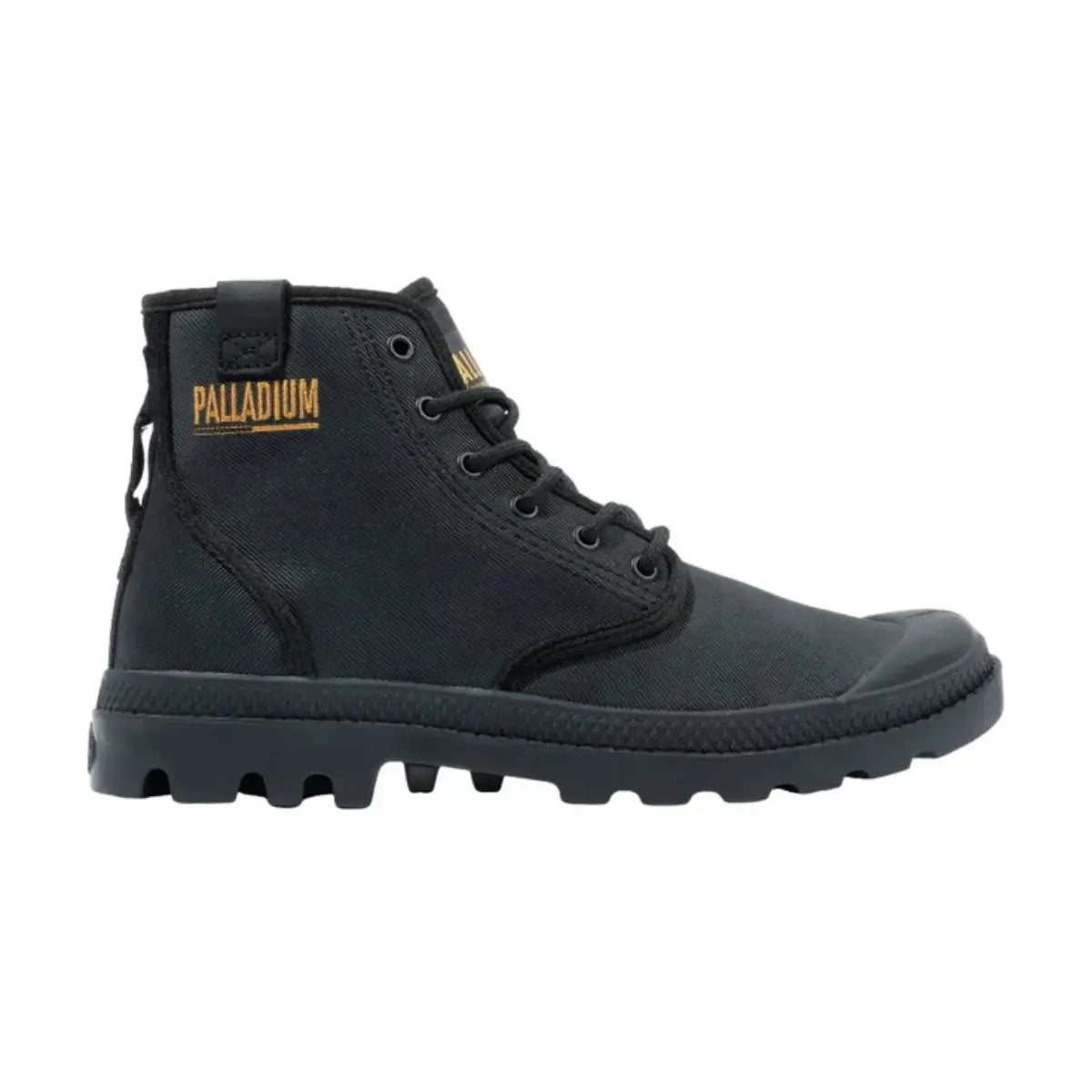 Palladium Pampa Hi Coated Black נעלי פלדיום שחורות לגבר