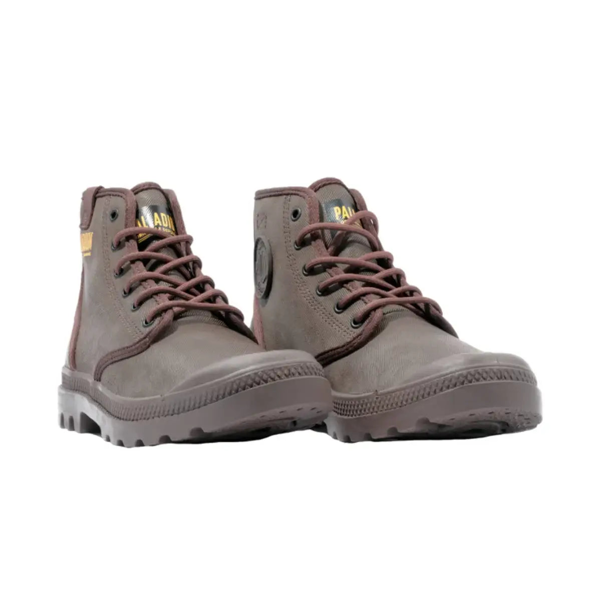 Palladium Pampa Hi Coated Dark Cocoa נעלי פלדיום חום כהה לגבר